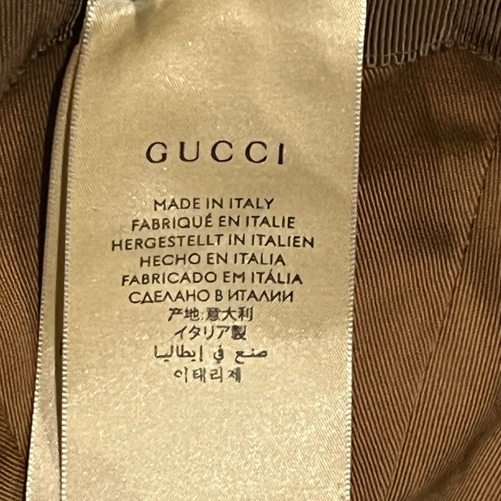 Gucci GG Canvas Monogram Baseball Hat size Small - Picture 10 of 11